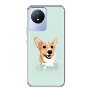 Чохли з собаками для Vivo Y02 (VPrint) (Коргі)