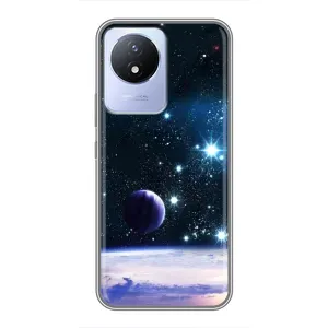 Космические Чехлы для Виво У02 (VPrint) (Космический вид)