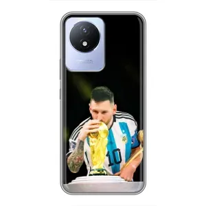 Чохли для Vivo Y02 (Leo чемпіон) (AlphaPrint) (Кубок Мессі)