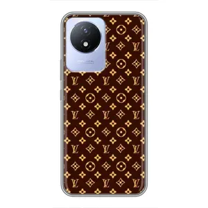 Чохли Луі Вітон для Vivo Y02 (AlphaPrint - LOUIS VUITTON) (лого LOUIS VUITTON)