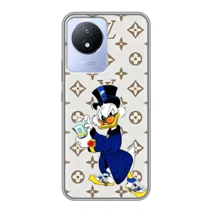 Чехли для Vivo Y02 - Скрудж МакДак Louis Vuitton (PREMIUMPrint) (Макдак на стилі)