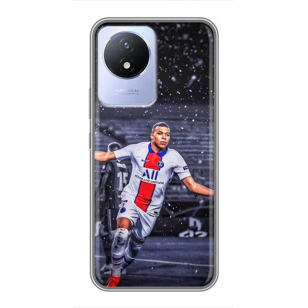 Чехол с принтом «Mbappe PSG» для Vivo Y02 Чехол с принтом «Mbappe PSG» для Vivo Y02