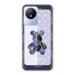 Круті Чохли Луі Віттон для Vivo Y02 (AlphaPrint) (Медведик LV)