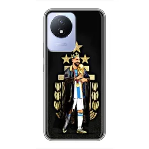 Чохли для Vivo Y02 (Leo чемпіон) (AlphaPrint) (Мессі Король)