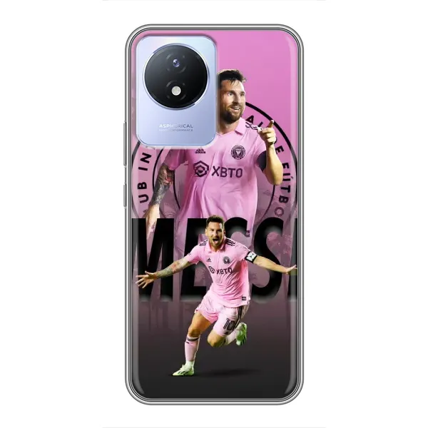 Чехол с принтом «Messi Miami» для Vivo Y02