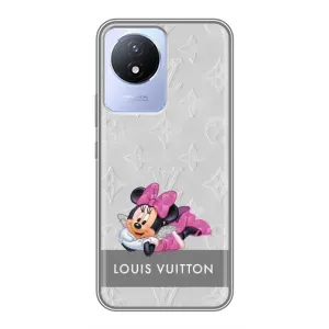 Чехол Disney Mouse Vivo Y02 (PREMIUMPrint) (Мики Маус ЛВ)