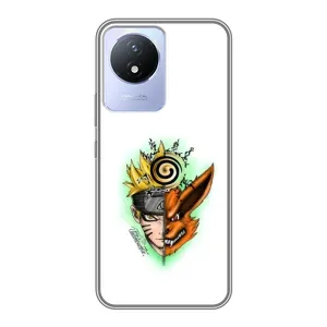 Naruto Anime Чохли для ViVO Y02
				украинскими буквами и цифрами: ВіВО У02 (AlphaPrint) (Наруто Курама)