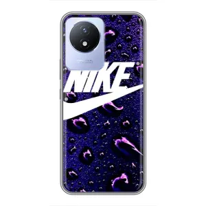 Чохол для Vivo Y02 - з принтом Найк (AlphaPrint) (Найк принт)
