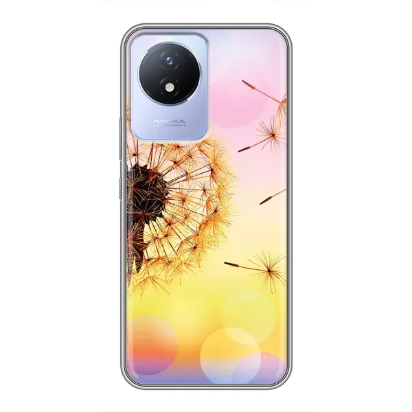Чохол з принтом «Кульбабка» для Vivo Y02