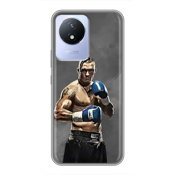 Чехол с принтом «Александр Усик» для Vivo Y02