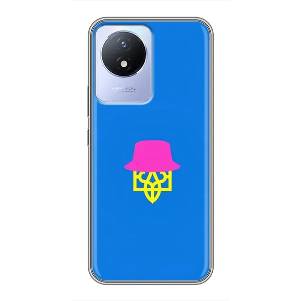 Чехол с принтом «Шапка на гербу» для Vivo Y02