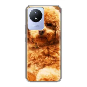 Чохли з собаками для Vivo Y02 (VPrint) (Цуценя Бішон)