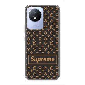 Чеохол для Vivo Y02 з картинкою Supreme (AlphaPrint) (Supreme LV)