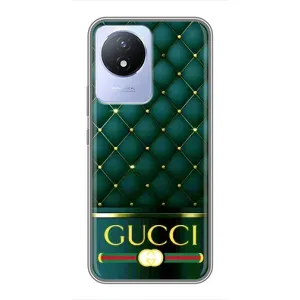 Чохли GUCCI для ViVO Y02
украинскими буквами и цифрами: ВіВО У02 (AlphaPrint) (Текстура Гуччі)
