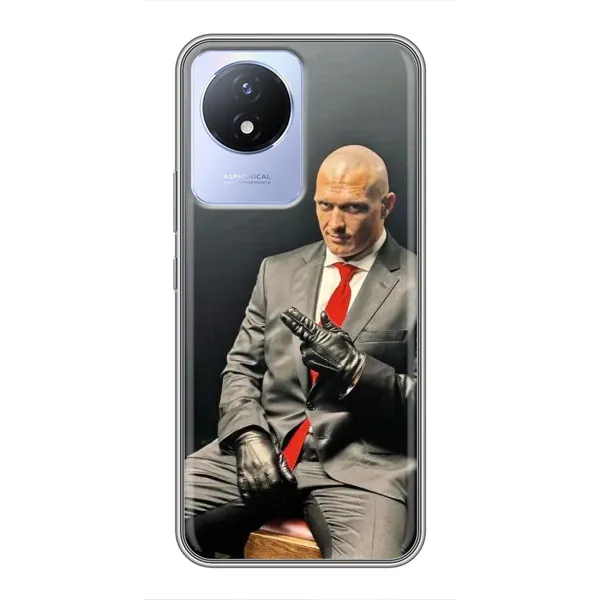 Чехол с принтом «Усик Hitman» для Vivo Y02