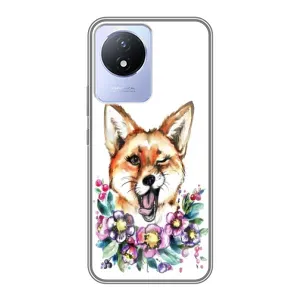 Чохли з картинкою Лисичка для Vivo Y02 (VPrint) (Весела лисичка)