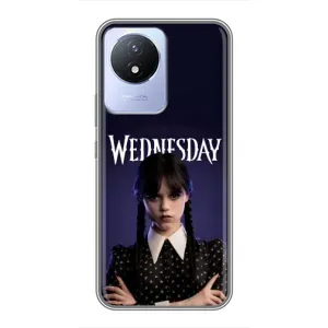 Силиконовый чехол с картинкой для Vivo Y02 (Wednesday)