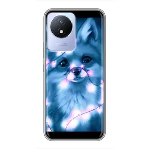 Чехлы с картинкой Лисички для Vivo Y02 (VPrint)