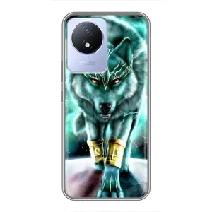 Защитные чехлы для Виво У02 (AlphaPrint) (ХИТ продаж) ВОЛК