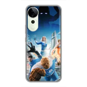 Чехол с принтом Фантастическая четверка для ViVO Y04s (Герои Фантастическая Четверка)