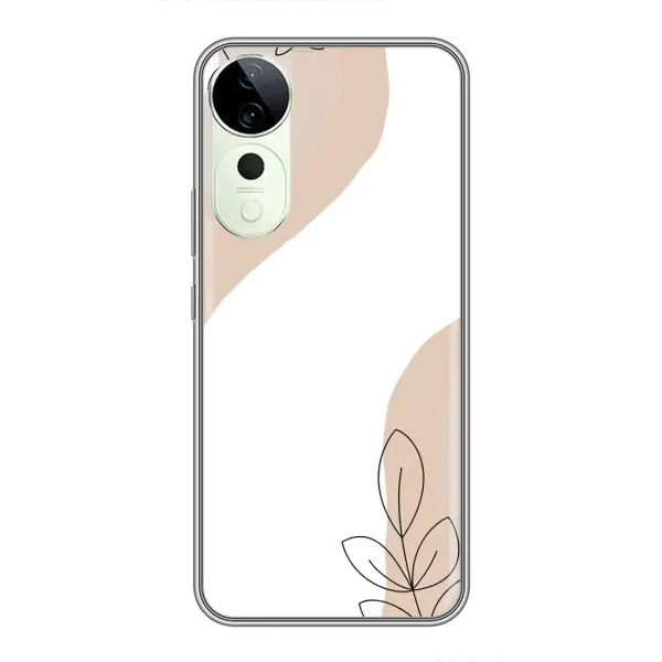 Чехол с принтом «Нюдовая веточка абстракция» для Vivo Y04s Чехол с принтом «Нюдовая веточка абстракция» для Vivo Y04s