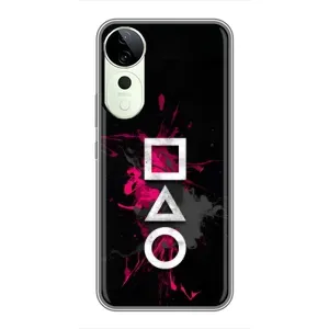 Чохол з принтом «Символи Гра кальмара» для Vivo Y04s