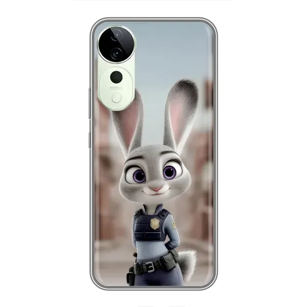 Чехол с принтом «Офицер Джуди Хоппс» для Vivo Y04s