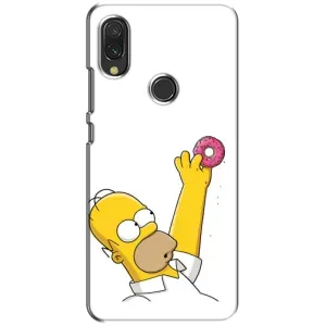 Чjхол з Сімпсонами для Vivo Y11 (VPrint) (Гомер з пончиком)