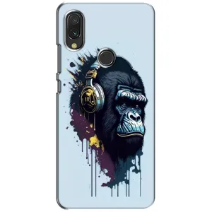 Чехол с Обезьянами Vivo Y11 - (AlphaPrint) (Горилла в наушниках)