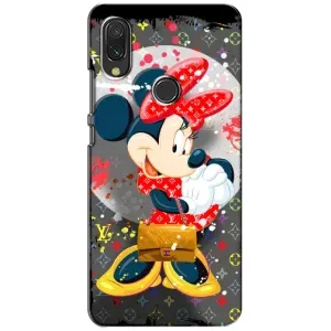 Чехол Disney Mouse Vivo Y11 (PREMIUMPrint) (Minni с бантиком)