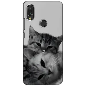 Чехол с рисунком кот на Vivo Y11 (Пара котов)