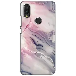 Мраморный чехол на Vivo Y11 (VPrint) (Пурпурный Мрамор)