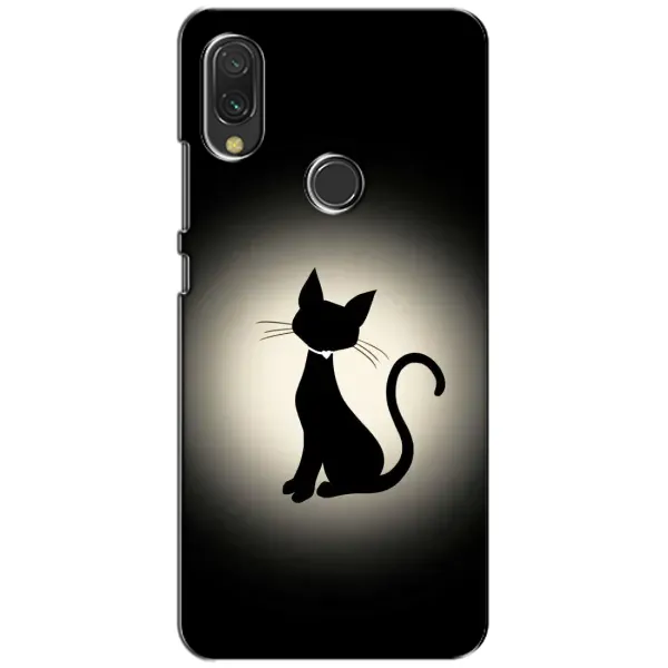 Чехол с принтом «Силуэт котика» для Vivo Y11