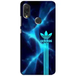 Чехлы Адидас для Vivo Y11 (AlphaPrint) (Синий Адидас)