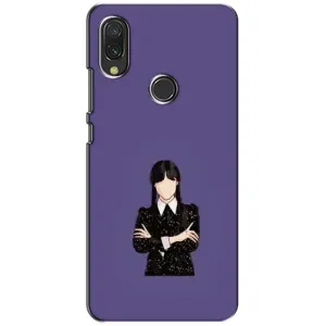 Чохли Венсдей на Vivo Y11 Уенсдей (AlphaPrint) (Венздей у чорному)