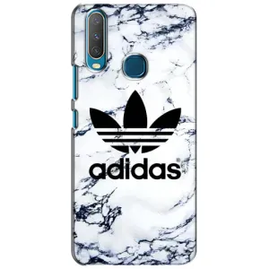 Чехлы Адидас для ViVO Y15 (AlphaPrint) (Адидас на мраморе)
