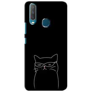 Чохол з малюнком кіт на ViVO Y15 (Байдужий кіт)