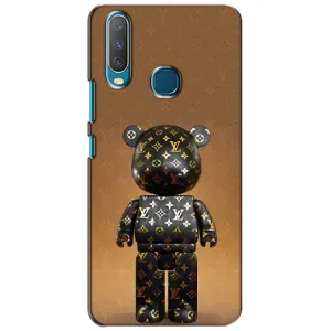 Чохли для ViVO Y15 - Bearbrick Louis Vuitton (PREMIUMPrint)