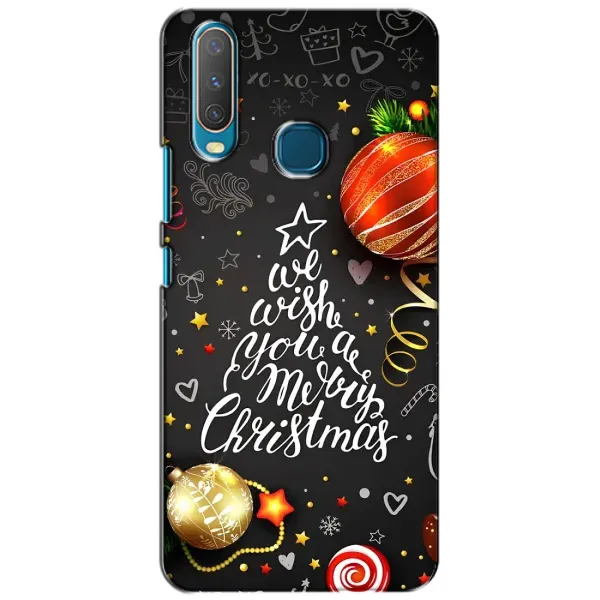 Чохол з принтом «Ялинка» для Vivo Y15