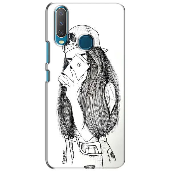 Чехол с принтом «Фото девочки» для Vivo Y15