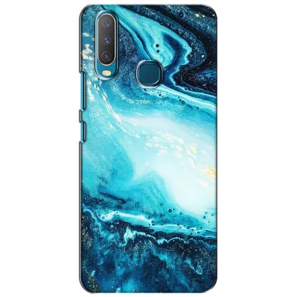 Чехол с принтом «Голубой мрамор» для Vivo Y15 Чехол с принтом «Голубой мрамор» для Vivo Y15