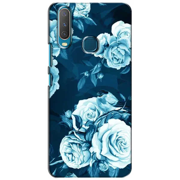 Чохол з принтом «Блактині бутони» для Vivo Y15