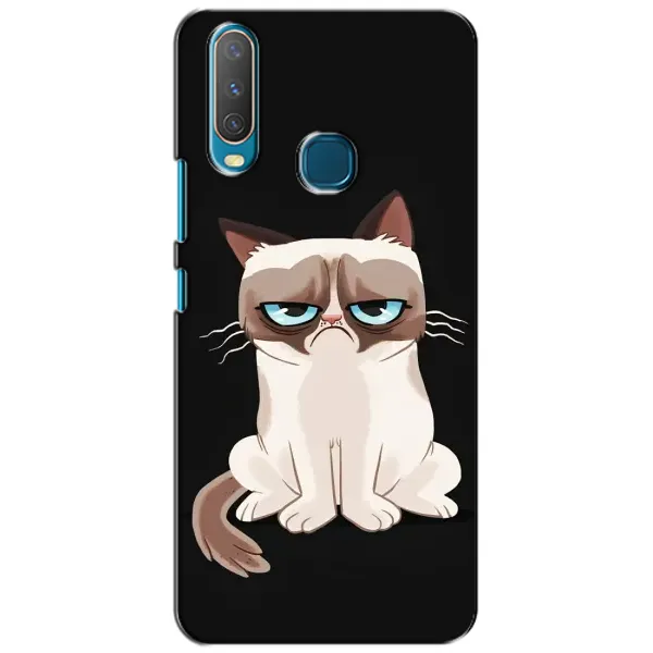Чехол с принтом «Грустный кот» для Vivo Y15