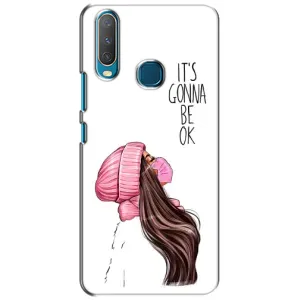 Чехол с печатью для ViVO Y15 - (Мода) (AlphaPrint) (Коронавирус)