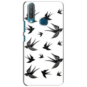 Чехол с птицами на ViVO Y15 (VPrint) (Ласточки)