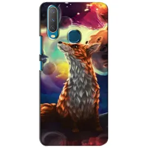 Чехлы с картинкой Лисички для ViVO Y15 (VPrint) (Лисица в космосе)