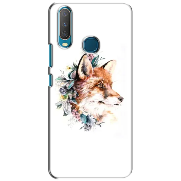 Чехол с принтом «Лисичка в цветочках» для Vivo Y15 Чехол с принтом «Лисичка в цветочках» для Vivo Y15