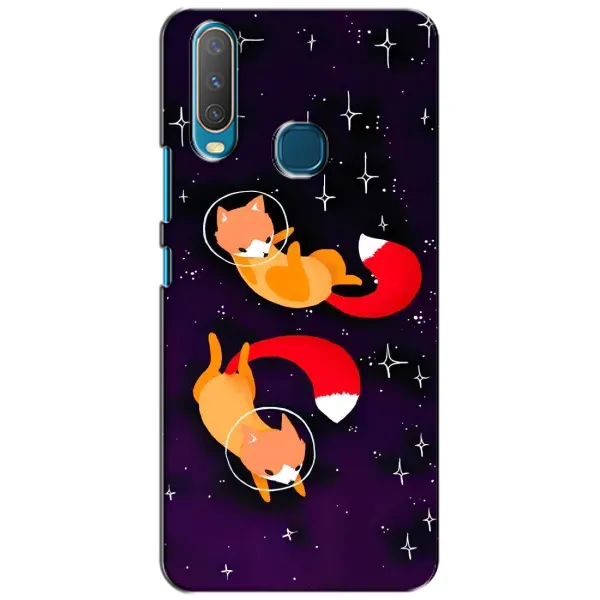 Чехол с принтом «Лисички космонавты» для Vivo Y15 Чехол с принтом «Лисички космонавты» для Vivo Y15