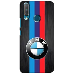 Чехол для Виво у15 - с принтом БМВ (AlphaPrint) (Лого BMW)