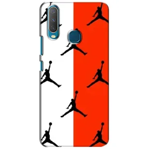 Чохли для ViVO Y15 - з картинкою JORDAN (AlphaPrint) (Лого Джордан)